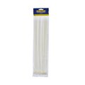 Surtek Plastic Cable Tie White Color 50 Pieces 300 X 46Mm 114212